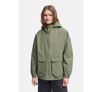 Outdoorjacke NAVAHOO "Donnerwetter 14", Damen, Gr. M (38), grün (olivgrün), Obermaterial: 100% Nylon. Innenfutter: 62% Polyester, 33% Viskose, 5% Elasthan. Ärmelfutter: 100% Polyester, lässig geschnit