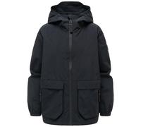 Outdoorjacke NAVAHOO "Donnerwetter 14", Gr. L (40), schwarz, Obermaterial: 100% Nylon; Innenfutter: 62% Polyester, 33% Viskose, 5% Elasthan; Ärmelfutter: 100% Polyester, lässig geschnitten hüftbedecke