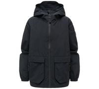 Outdoorjacke NAVAHOO "Donnerwetter 14", Gr. XXL (44), schwarz, Obermaterial: 100% Nylon; Innenfutter: 62% Polyester, 33% Viskose, 5% Elasthan; Ärmelfutter: 100% Polyester, lässig geschnitten hüftbedec