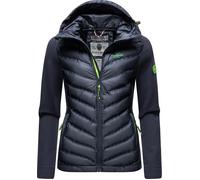 Outdoorjacke NAVAHOO "Nimm Mich Mit", Damen, Gr. M (38), blau, Obermaterial: 100% Polyester; Obermaterial Ärmel: 68% Viskose, 27% Polyamid, 5% Elasthan; Futter: 100% Polyester; Wattierung: 100% Polyes