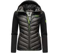 Outdoorjacke NAVAHOO "Nimm Mich Mit", Damen, Gr. M (38), schwarz, Obermaterial: 100% Polyester; Obermaterial Ärmel: 68% Viskose, 27% Polyamid, 5% Elasthan; Futter: 100% Polyester; Wattierung: 100% Pol