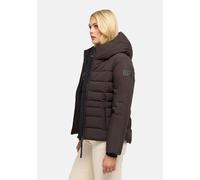 Outdoorjacke NAVAHOO "Stepptänzchen XIV", Damen, Gr. L (40), braun (choco), Obermaterial: 100% Polyester. Innenfutter: 100% Polyester. Ärmelfutter: 100% Polyester. Wattierung: 100% Polyester, figurums