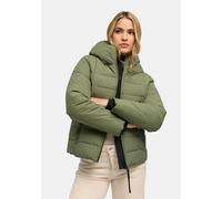 Outdoorjacke NAVAHOO "Stepptänzchen XIV", Damen, Gr. XL (42), grün (olive leaf), Obermaterial: 100% Polyester. Innenfutter: 100% Polyester. Ärmelfutter: 100% Polyester. Wattierung: 100% Polyester, fig