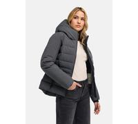 Outdoorjacke NAVAHOO "Stepptänzchen XIV", Damen, Gr. XXL (44), grau (anthrazit), Obermaterial: 100% Polyester. Innenfutter: 100% Polyester. Ärmelfutter: 100% Polyester. Wattierung: 100% Polyester, fig