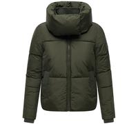 Outdoorjacke NAVAHOO "Traumelfe 14", Damen, Gr. L (40), gelb (gelbgrün), Obermaterial: 100% Polyester; Innenfutter: 100% Polyester; Wattierung: 100% Polyester; Ärmelfutter: 100% Polyester, gerade hüft