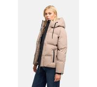 Outdoorjacke NAVAHOO "Wolkentanz XIV", Damen, Gr. M (38), beige (taupe grau), Obermaterial: 100% Polyester. Innenfutter: 100% Polyester. Ärmelfutter: 100% Polyester. Wattierung: 100% Polyester, gerade