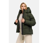 Outdoorjacke NAVAHOO "Wolkentanz XIV", Damen, Gr. M (38), grün (schwarz olive), Obermaterial: 100% Polyester. Innenfutter: 100% Polyester. Ärmelfutter: 100% Polyester. Wattierung: 100% Polyester, gera