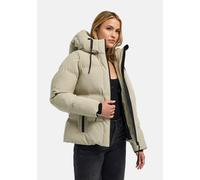 Outdoorjacke NAVAHOO "Wolkentanz XIV", Damen, Gr. S (36), beige (pebble grau), Obermaterial: 100% Polyester. Innenfutter: 100% Polyester. Ärmelfutter: 100% Polyester. Wattierung: 100% Polyester, gerad