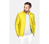 Outdoorjacke NEW CANADIAN, Herren, Gr. 64, gelb, 100% Polyester, unifarben, kurz, hoch geschlossener Ausschnitt, Jacken Outdoorjacke, im bequemen Steppdesign (74960627-64) gelb