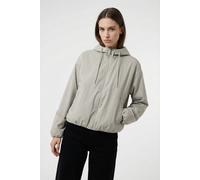 Outdoorjacke ONLY "ONLCAMILLE SHORT JACKET CC OTW", Damen, Gr. S, moonbeam, Web, Obermaterial: 100% Polyester, unifarben, normal, elastischer Bund, Jacken Outdoorjacke, mit elastischem Bündchen (18408