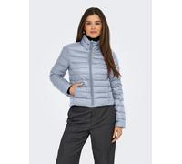 Outdoorjacke ONLY "ONLTAHIA LW QUILTED JACKET OTW NOOS", Damen, Gr. M, tradewinds, Web, Obermaterial: 100% Nylon, unifarben, regular fit kurz, eingefasste Kante, Jacken Outdoorjacke (73917445-M) trade