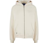 Outdoorjacke PEQUS "PEQUS PEQUS Debossed Logo Zip-Hoodie", Herren, Gr. M, sandweiß, 100% Baumwolle, unifarben, oversize, ohne Ausschnitt, Jacken Outdoorjacke (49717369-M) sandweiß