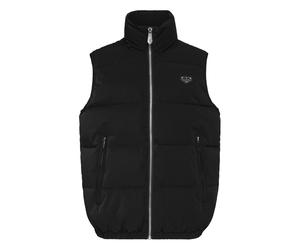 Outdoorjacke PHILIPP PLEIN "Daunenweste", Herren, Gr. M, schwarz (02, schwarz), Futter: 100% Polyester. Außenmaterial: 100% Polyester. Füllung: 100% Polyester, Jacken Outdoorjacke (87571710-M) 02, sch