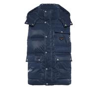 Outdoorjacke PHILIPP PLEIN "Daunenweste", Herren, Gr. XXL, 14, dunkelblau, Obermaterial: 100% Polyester. Futter: 100% Polyester. Füllung: 100% Polyester, Jacken Outdoorjacke (45931911-XXL) 14, dunkelb