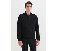 Outdoorjacke PIERRE CARDIN, Damen, Gr. S, schwarz, 100% Polyester, unifarben, normal, Jacken Outdoorjacke, aus Kunstwildleder (43953063-S) schwarz