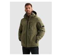 Outdoorjacke PME LEGEND "CONESTOGA Dasrip", Herren, Gr. 4XL, dusty olive, Web, Obermaterial: 100% Polyester, unifarben, regular fit hüftbedeckend, Windstopperbündchen, Jacken Outdoorjacke, mit abzippb