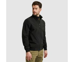 Outdoorjacke PME LEGEND, Herren, Gr. M, schwarz (jet schwarz), Web, Obermaterial: 94% Polyester, 6% Elasthan, unifarben, regular fit taillenbedeckt, Bündchen, Jacken Outdoorjacke, mit Taschen (7644915