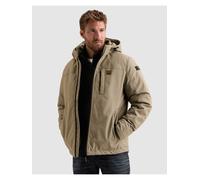 Outdoorjacke PME LEGEND, Herren, Gr. XXL, beige (seneca rock), Web, Obermaterial: 85% Polyester, 15% Viskose, Jacken Outdoorjacke, mit Kapuze, wasserabweisend (24829365-XXL) seneca rock