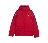 Outdoorjacke PUMA "Ferrari MT7 ECOLITE Pufferjacke Herren", Herren, Gr. XS, rot (rosso corsa rot), Obermaterial: 100% Polyester. Futter: 100% Polyester. Taschenfutter: 100% Polyester. Füllung: 100% Po