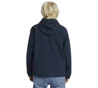 Outdoorjacke QUIKSILVER "Rain Cloud", Jungen, Gr. 12, blau (schwarz navy), Obermaterial:65% Walkfrottier, 35% Nylon;, Jacken Outdoorjacke (28567339-12) schwarz navy