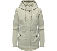 Outdoorjacke RAGWEAR "Alvena Summer YOUMODO", Damen, Gr. XXL (44), helloliv, Obermaterial: 100% Polyester; Innenfutter: 100% Polyester, figurumspielend hüftbedeckend, hoch geschlossener Ausschnitt, ab