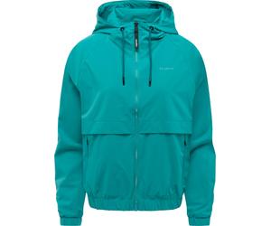 Outdoorjacke RAGWEAR "Anndra", Damen, Gr. XL (42), grün (petrol), Obermaterial: 100% Polyester. Innenfutter: 100% Polyester, lässig geschnitten hüftlang, hoch geschlossener Ausschnitt, Ärmel ohne Ärme