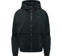 Outdoorjacke RAGWEAR "Anndra", Gr. XL (42), schwarz, Obermaterial: 100% Polyester; Innenfutter: 100% Polyester, lässig geschnitten hüftlang, hoch geschlossener Ausschnitt, Ärmel ohne Ärmelschlitz elas