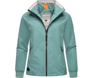 Outdoorjacke RAGWEAR "Apola", Damen, Gr. XS (34), blau (ocean), Außenmaterial: 100% Polyester. Innenfutter: 100% Polyester, gerade hüftbedeckend, hoch geschlossener Ausschnitt, Ärmel ohne Ärmelschlitz