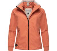 Outdoorjacke RAGWEAR "Apola", Damen, Gr. XXL (44), rot, Außenmaterial: 100% Polyester; Innenfutter: 100% Polyester, gerade hüftbedeckend, hoch geschlossener Ausschnitt, Ärmel ohne Ärmelschlitz Rippstr