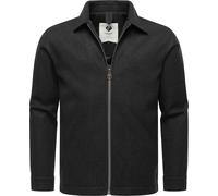 Outdoorjacke RAGWEAR "Azzte Felt", Damen, Gr. M (50), grau (dunkelgrau), Obermaterial: 100% Polyester; Innenfutter: 100% Polyester; Wattierung: 100% Polyester, gerade hüftbedeckend, mit Knopf,Ärmel mi