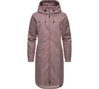Outdoorjacke RAGWEAR "Belinka" Gr. L (40), lila (mauve), Damen, Obermaterial: 100% Polyester, Innenfutter: 100% Polyester, Jacken, Wasserdichte lange und sehr leichte Übergangsjacke (72508928-L) mauve