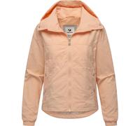Outdoorjacke RAGWEAR "Cerys", Damen, Gr. S (36), orange (pfirsich), Obermaterial: 100% Nylon; Innenfutter: 100% Polyester, oversize hüftlang, hoch geschlossener Ausschnitt, Ärmel ohne Ärmelschlitz ela