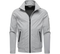 Outdoorjacke RAGWEAR "Collwie", Herren, Gr. XL (54), grau (hellgrau), Obermaterial: 100% Polyester. Futter: 100% Polyester, gerade hüftbedeckend, hoch geschlossener Ausschnitt, Ärmel ohne Ärmelschlitz