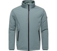 Outdoorjacke RAGWEAR "Colwie Warm YOUMODO", Herren, Gr. S (48), blau (graublau), Obermaterial: 90% Nylon, 10% Elasthan. Innenfutter: 100% Polyester. Wattierung: 100% Polyester, Basic, gerade hüftbedec
