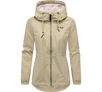 Outdoorjacke RAGWEAR "Dankka Tech", Damen, Gr. XXXL(46), sand, Obermaterial: 100% Polyester; Innenfutter: 100% Polyester, figurumspielend hüftbedeckend, Ärmel ohne Ärmelschlitz elastischer Bund mit in