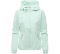 Outdoorjacke RAGWEAR "Dizzie", Damen, Gr. 6XL (52), hellmint, Außenmaterial: 100% Polyester. Innenfutter: 100% Polyester, gerade hüftbedeckend, Ärmel ohne Ärmelschlitz Rippstrickbündchen, Jacken Outdo