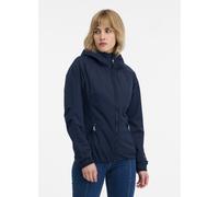 Outdoorjacke RAGWEAR "DIZZIE", Damen, Gr. XS (34), blau (navy), Web, Obermaterial: 100% Polyester, unifarben, regular fit hüftbedeckend, elastischer Bund, Jacken Outdoorjacke (45071726-XS)