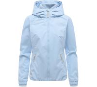 Outdoorjacke RAGWEAR "Dizzie", Gr. 6XL (52), himmelblau, Außenmaterial: 100% Polyester; Innenfutter: 100% Polyester, regular fit hüftbedeckend, Ärmel ohne Ärmelschlitz Rippstrickbündchen, Jacken Outdo