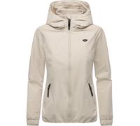 Outdoorjacke RAGWEAR "Dizzie Tech", Damen, Gr. 4XL (48), bone, Obermaterial: 100% Polyester; Innenfutter: 100% Polyester, gerade hüftbedeckend, hoch geschlossener Ausschnitt, Ärmel ohne Ärmelschlitz R