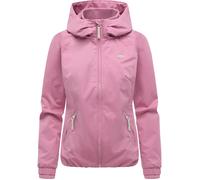 Outdoorjacke RAGWEAR "Dizzie Tech", Damen, Gr. M (38), rosa, Obermaterial: 100% Polyester; Innenfutter: 100% Polyester, gerade hüftbedeckend, hoch geschlossener Ausschnitt, Ärmel ohne Ärmelschlitz Rip