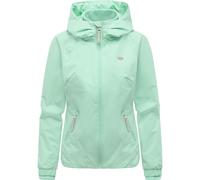 Outdoorjacke RAGWEAR "Dizzie Tech", Damen, Gr. XL (42), mint, Obermaterial: 100% Polyester. Innenfutter: 100% Polyester, gerade hüftbedeckend, hoch geschlossener Ausschnitt, Ärmel ohne Ärmelschlitz Ri