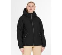Outdoorjacke RAGWEAR "DIZZIE WARM", Damen, Gr. 3XL, schwarz, Web, Obermaterial: 100% Polyester, unifarben, figurumspielend hüftlang, elastischer Bund, Jacken Outdoorjacke (93348911-XXXL)
