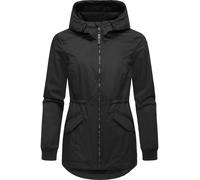 Outdoorjacke RAGWEAR "Dowey A", Damen, Gr. XXL (44), schwarz, Außenmaterial: 100% Polyester; Innenfutter: 100% Polyester, tailliert hüftbedeckend, hoch geschlossener Ausschnitt, Ärmel ohne Ärmelschlit