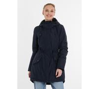 Outdoorjacke RAGWEAR "ELSIEN", Damen, Gr. L, blau (navy), Web, Obermaterial: 100% Polyester, unifarben, Po-bedeckend, Rippstrickbündchen, Jacken Outdoorjacke (94792168-L)