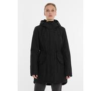 Outdoorjacke RAGWEAR "ELSIEN", Damen, Gr. XXL, schwarz, Web, Obermaterial: 100% Polyester, unifarben, Po-bedeckend, Rippstrickbündchen, Jacken Outdoorjacke (48783447-XXL)