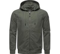 Outdoorjacke RAGWEAR "Garoo", Herren, Gr. XXL (56), grün, Material: 100% Baumwolle, Basic, bequem hüftbedeckend, hoch geschlossener Ausschnitt, Langarm Ärmel ohne Ärmelschlitz Bündchen, Jacken, Stylis