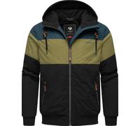 Outdoorjacke RAGWEAR "Jayce YOUMODO", Herren, Gr. M (50), grün (olivgrün), Obermaterial: 100% Polyester. Innenfutter: 100% Polyester. Wattierung: 100% Polyester, gerade hüftbedeckend, hoch geschlossen