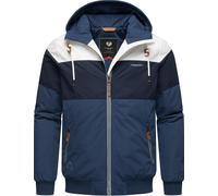 Outdoorjacke RAGWEAR "Jayce YOUMODO", Herren, Gr. XXL (56), blau (navy), Obermaterial: 100% Polyester. Innenfutter: 100% Polyester. Wattierung: 100% Polyester, gerade hüftbedeckend, hoch geschlossener
