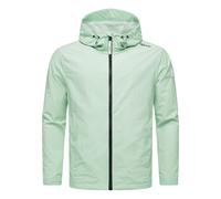 Outdoorjacke RAGWEAR "Lewie", Herren, Gr. L (52), grün (hellmint), Obermaterial: 100% Nylon; Innenfutter: 100% Polyester, Basic, gerade hüftbedeckend, hoch geschlossener Ausschnitt, weit elastischer B