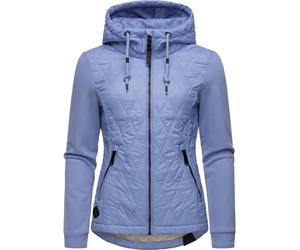Outdoorjacke RAGWEAR "Lucinda", Damen, Gr. 4XL (48), blau (mittelblau), Obermaterial: 100% Polyester. Obermaterial Ärmel: 100% Baumwolle. Futter: 100% Polyester. Wattierung: 100% Polyester, figurbeton
